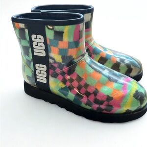 UGG Colorful Checkered Boots